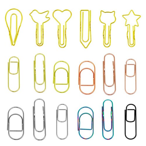 Colorful Heart-Shaped Pen Clip, Creative Multi-Function Metal Planner Clip, Portable Pen Holder, Notebook Accessory, Stationery