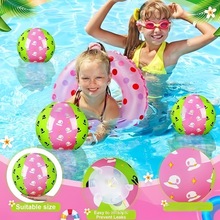 PVC充气沙滩球泳池戏水球可加印广告源头厂家定制