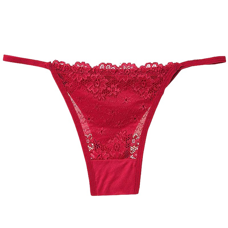Japanese Style Sexy Thong Women's Low-Waist Transparent See-Through Hot Ultra-Thin Seamless Breathable Pure Cotton Crotch T-Pants Women 231