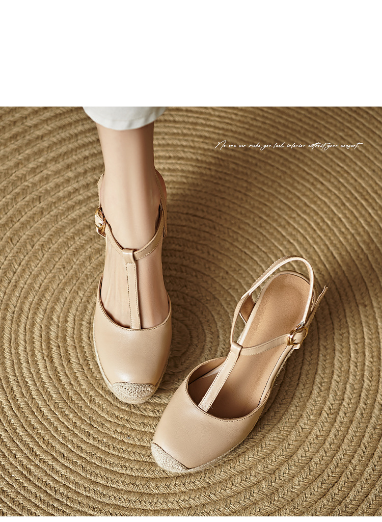 Sandal cao gót nữ mũi nhọn quai chữ T đế xuồng gót 9 cm — màu trắng, màu mơ chi tiết 13