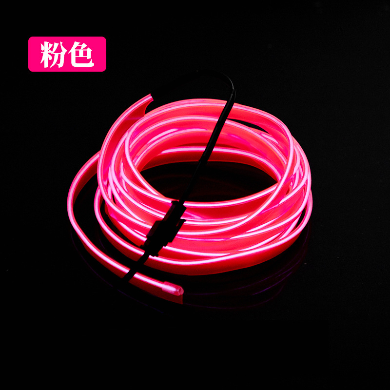 Luz fría, luz ambiental para automóvil, luz ambiental para automóvil, luz ligera, luz de ritmo para automóvil, instalación gratuita universal