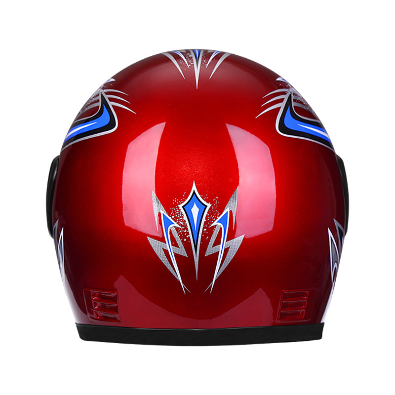 Motorcycle Helmet Electric Car Helmet Riding Safety Helmet Unisex Full Helmet 105