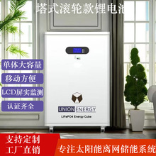 51.2V300Ah太阳能光伏工业家庭储能磷酸铁锂电池组批安全耐用电源