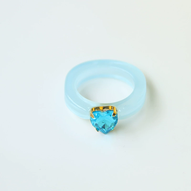 South Korean goods, gemstone ring, accessory, wholesale