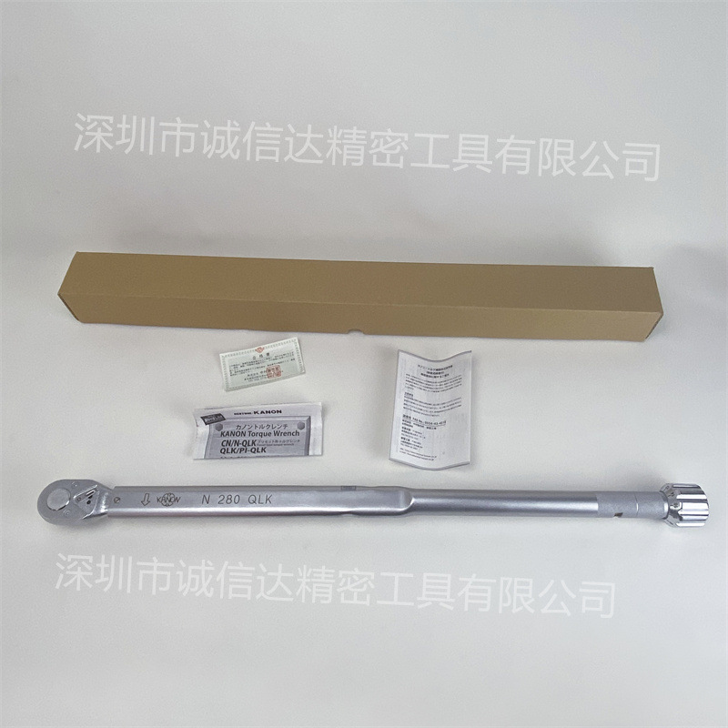 原装现货日本KANON中村N280QLK预置式可换头扭力扳手棘轮扳手批发