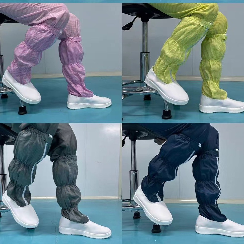 pu/pvc无尘长筒靴防静电防尘支持来图来样多尺寸可选精密仪器车间