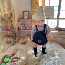 婴儿外出服春装儿童春季衣服春款包屁裤韩版童装宝宝背带大PP短裤