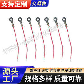快速接线端子连接器地环圆环端子线O型太阳端子接地片线材定制厂