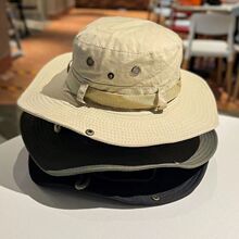 渔夫帽夏季帽子钓鱼遮阳帽男女户外登山防晒帽太阳帽可折叠大帽檐