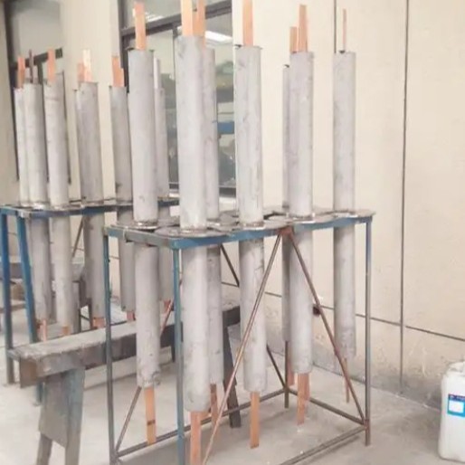 Dispositivo de toma de tierra para metro, línea de plomo, tubería de acero no magnética, dispositivo de toma de cobre ferroviario, protección de la fila de cobre