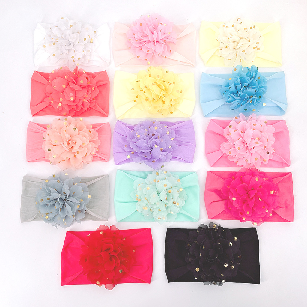 Cute Flower Cloth Hair Band display picture 6