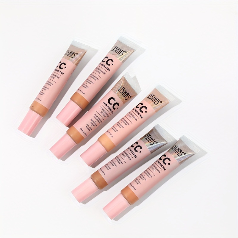 USHAS Idrata e illumina a lungo il tono della pelle. Isolati correttori per fondotinta liquido waterproof_voghion.com