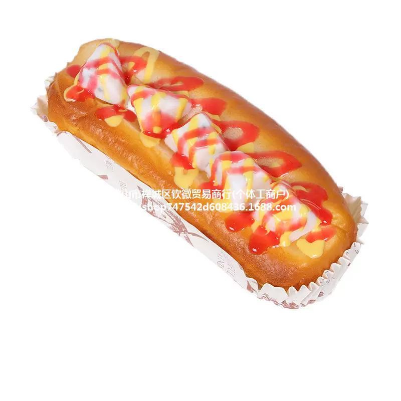 Realistic decorations, photography props, stand, bread, delicacies
