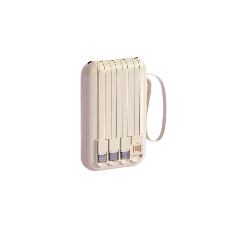 Espejo con cuerda de cuatro hilos mini mini tesoro de carga ligero y portátil al aire libre 20000 mAh fuente de alimentación móvil