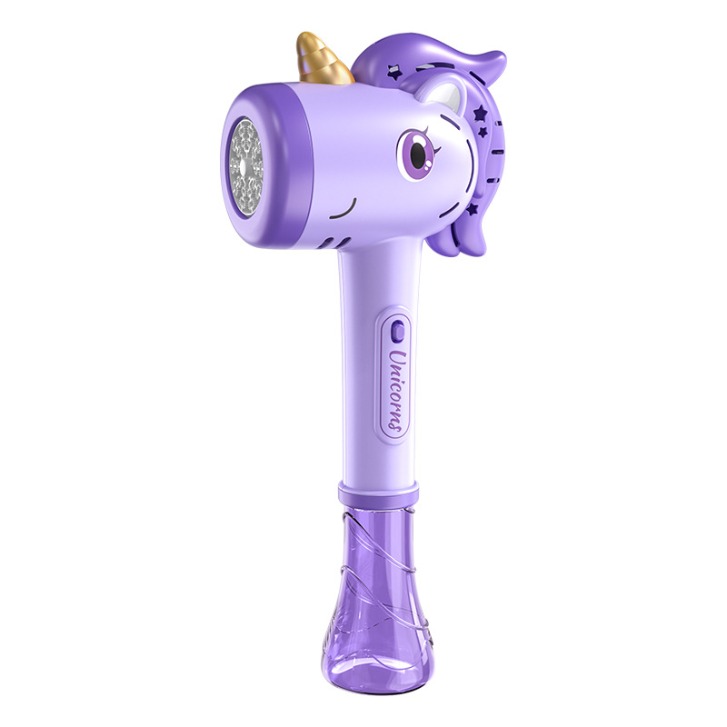 Nueva máquina de burbujas automática transfronteriza, niña, pistola de burbujas de mano, palo de burbujas de luz, celebridad de Internet, niño de juguete