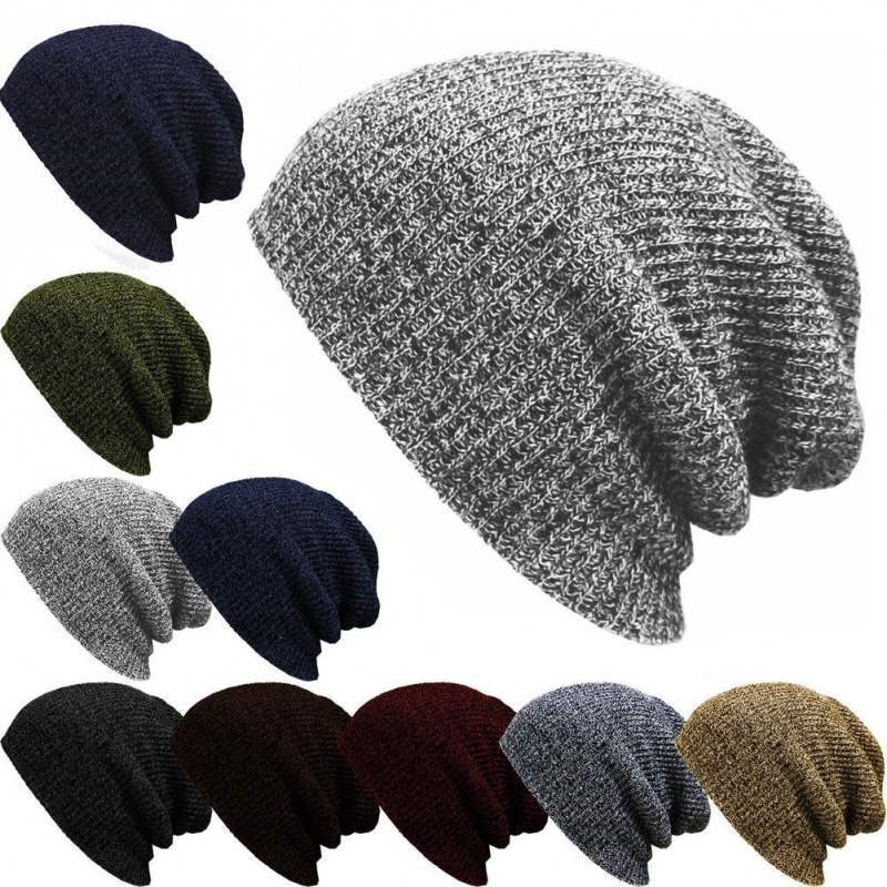 winter women men's knitted hats beanie hat caps