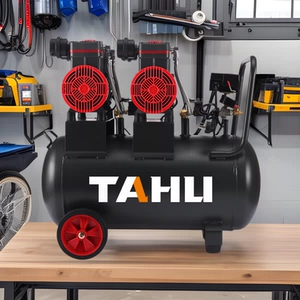 Tahu yağsız səssiz hava kompressoru 220V, kiçik portativ, boya üçün.