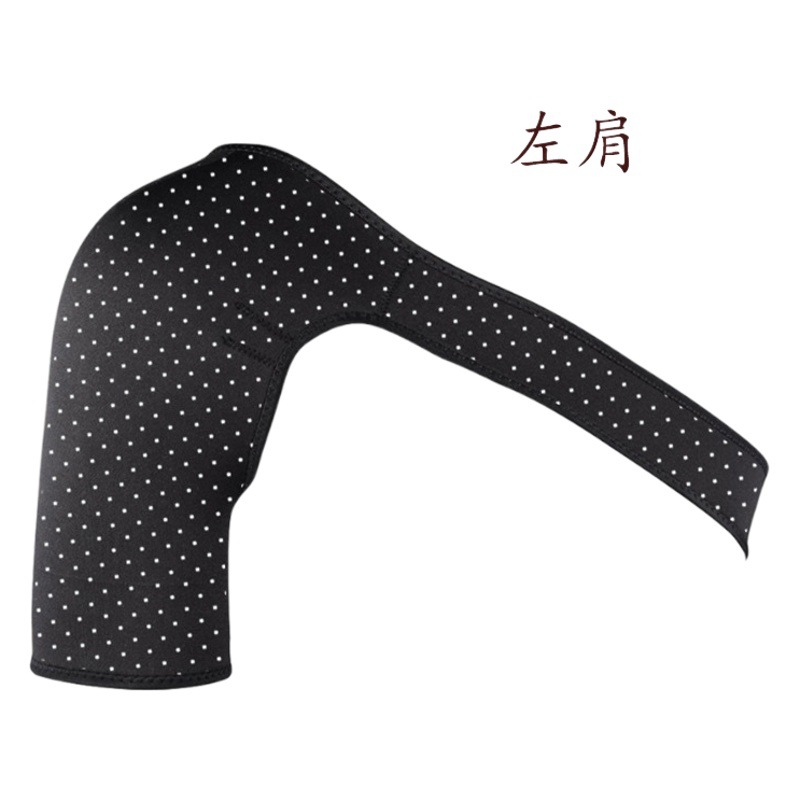 SCR neoprene material warm sports shoulder protection anti-strain protection single shoulder adjustable protective shoulder strap