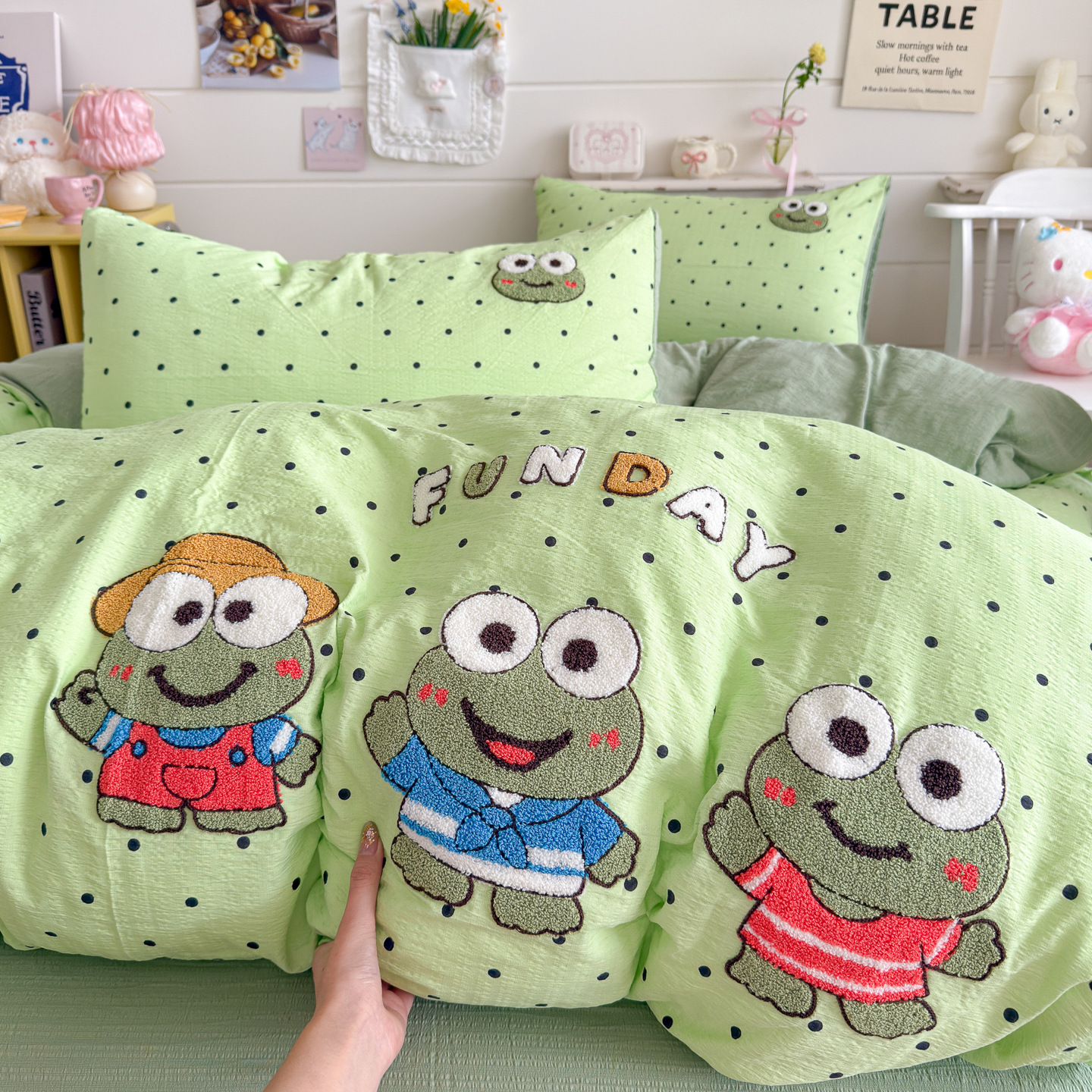 Green Cute Frog-MLD [A급 산모 및 유아용]