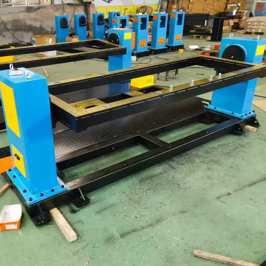 工业机器人焊接变位机联动行走轨道天轨变位机配套设备厂家跨境