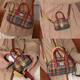 Autumn and Winter Bag Women's New All-match Retro Mini Headphone Bag Cute Coin Purse Student Commuter Shoulder Crossbody Bag