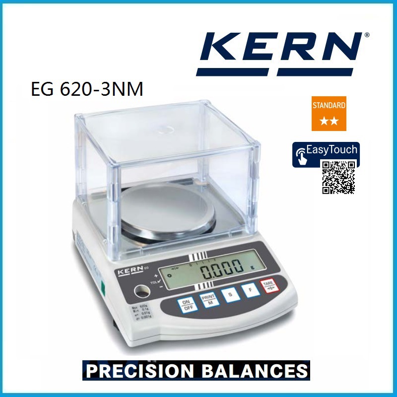 620g 经典款实验室天平 带有音叉测量系统 EG 620-3NM Kern品牌