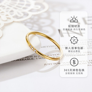 �羳�ʯ����Ȧ��ָ18k���sС���OӋָ�hŮ�䓲���ɫ�Ʒ���l