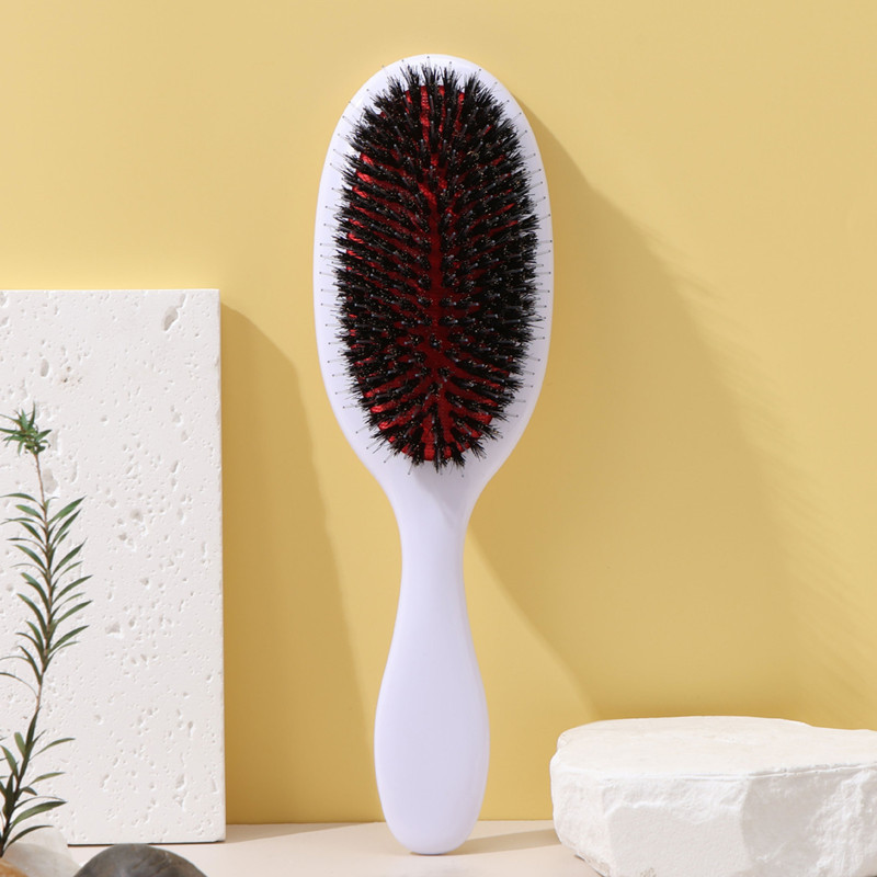 Pein de cabello de cerdas de cerdo dientes de nylon airbag para damas pein de cabello suelto pein de cabello limpio pein de cabello de aire pein de cabello