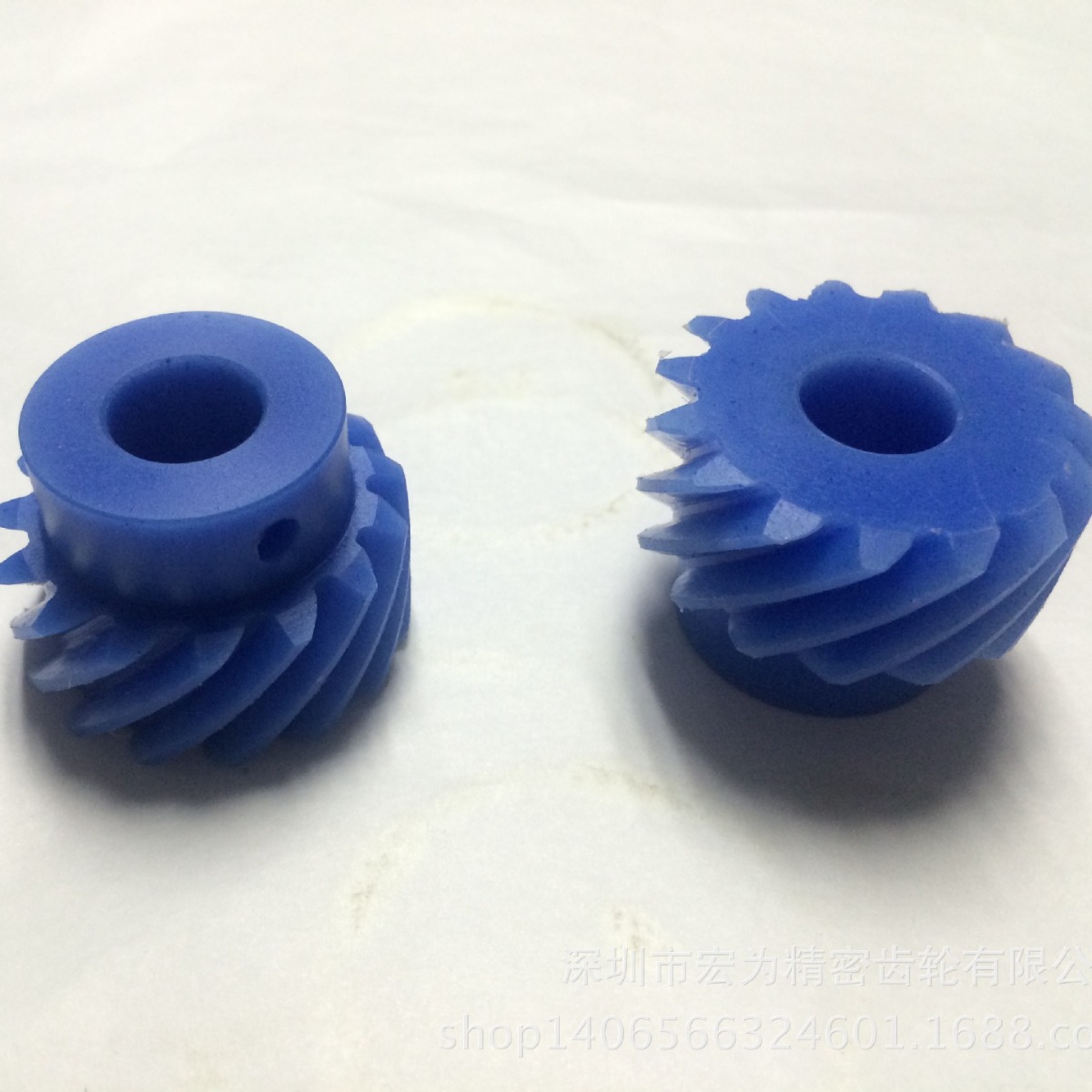 深圳塑料齿轮加工塑胶齿轮PCB45度斜生产厂家传动配件高精度传动