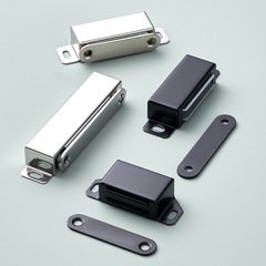 Stainless steel cabinet door powerful magnetic furniture hardware accessory wardrobe invisible door magnet cabinet magnetic touch cabinet door closer