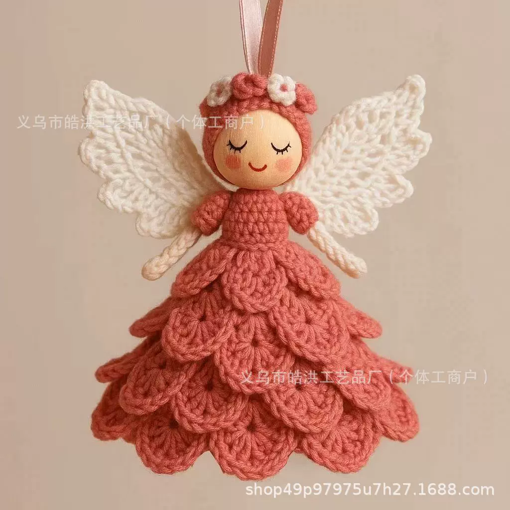  croche-т? Wait would translate: Christmas crochet, jewelry, cute knitted pendant, accessory, keychain