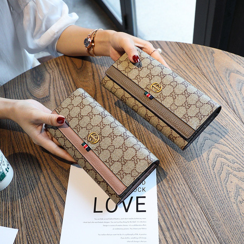 Women's wallet 2024 new fashion wallet long niche design simple multi-card slot card holder large capacity wallet