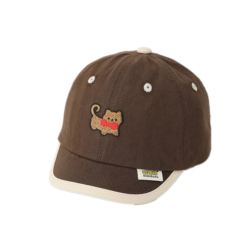 Sombreros para bebés primavera y otoño gorras delgadas gorras de lengua de pato gorras de béisbol para bebés de género y género gorras de sombreros para bebés de estilo coreano gorras de sol para bebés de estilo coreano