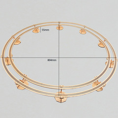 Track Train Technology Small DIY Kit for Children Science Experiment Educational Toy for Primary School Students Wholesale Material Pack