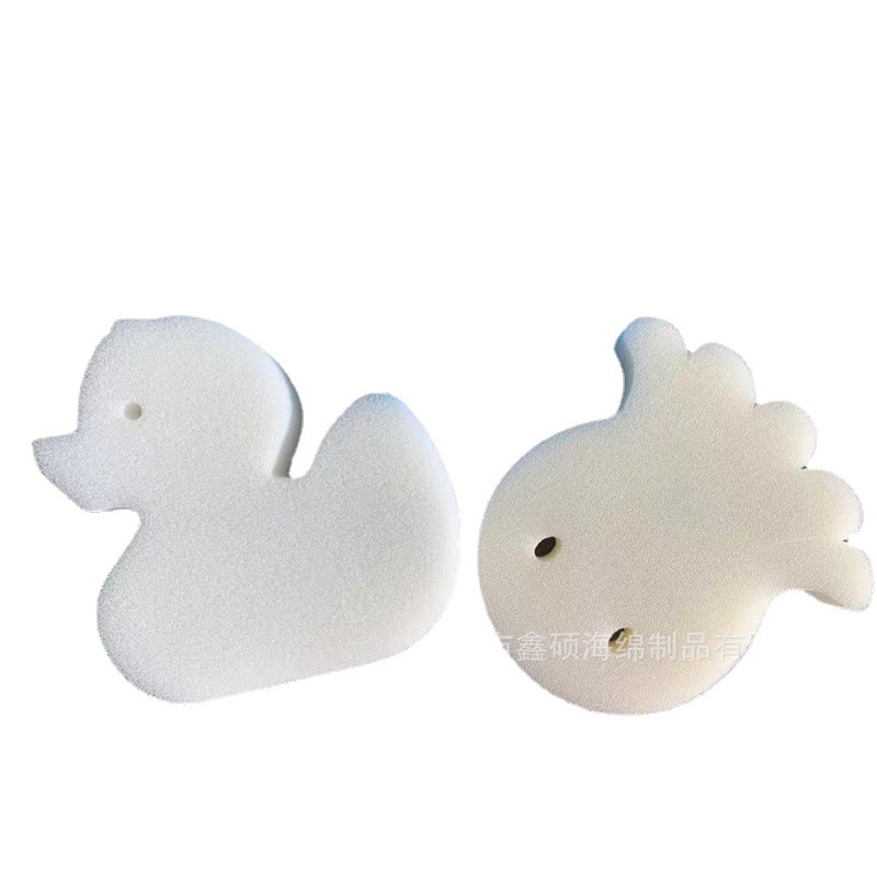 感温过滤海绵记忆棉高密度慢回弹  小动物集合款