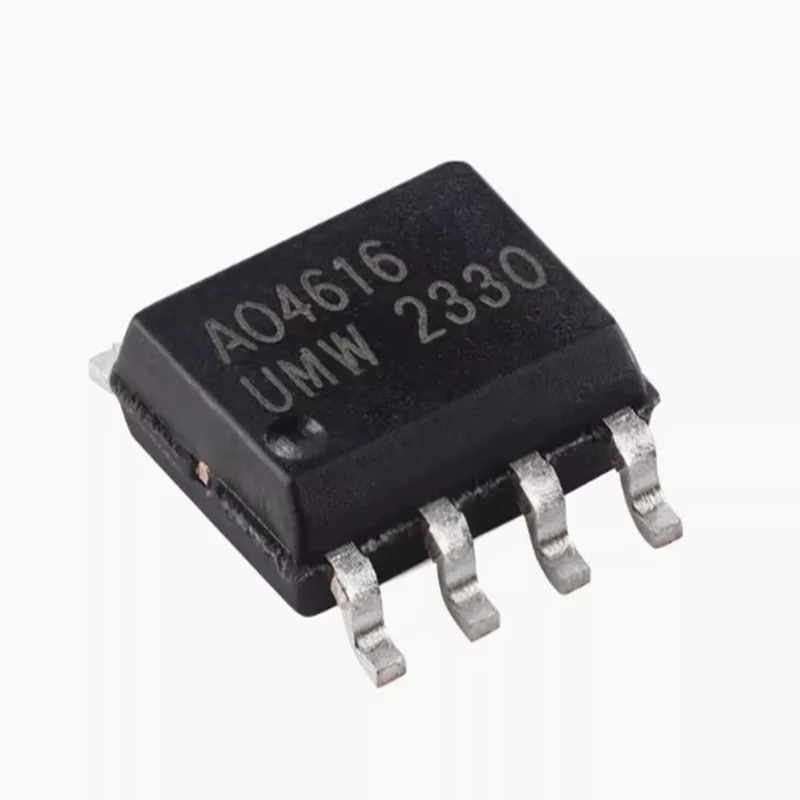 Оригинальный пакет AO4616 SOP-8 30В, 8А/7А N+P канал, полевой эффектный транзистор