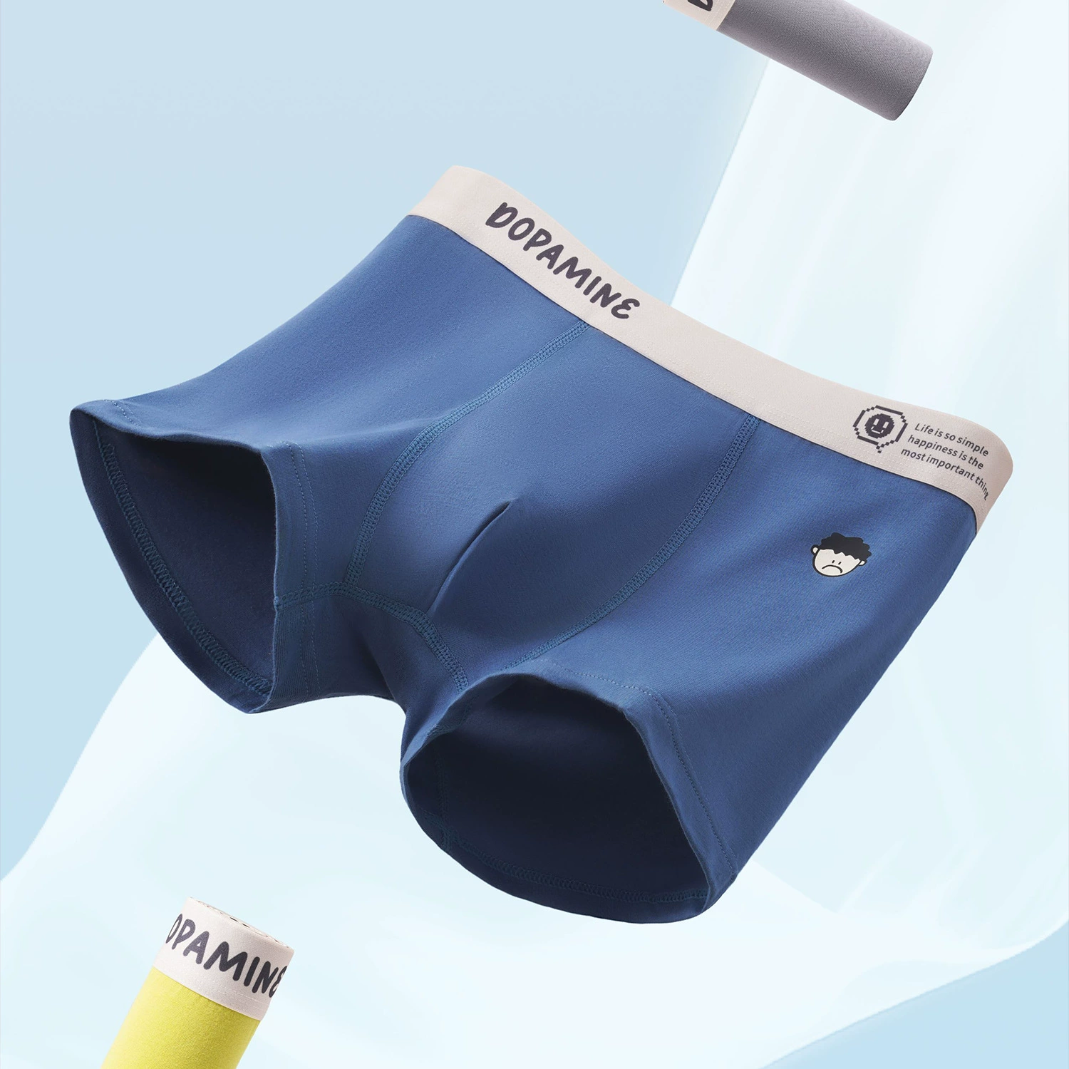 Хлопковые дышащие модные брюки, антив bacterial underwear