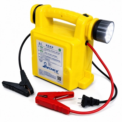 Multifunctional Car Jump Starter with Flashlight and Power Bank