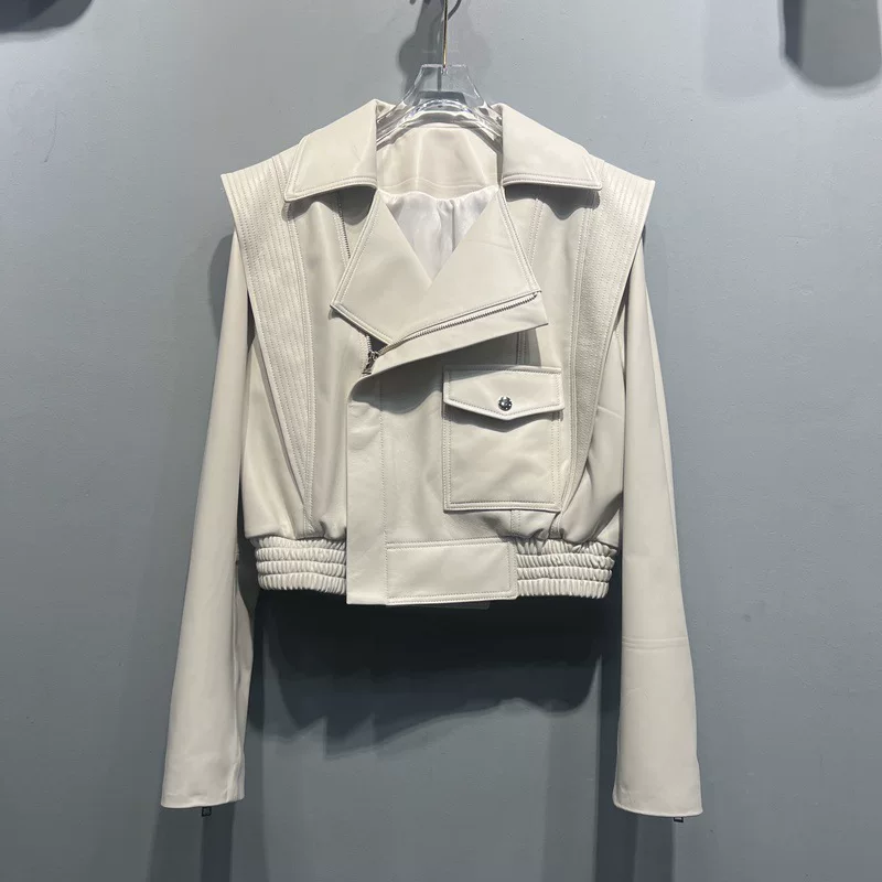 Autumn short jacket, European style, oversize