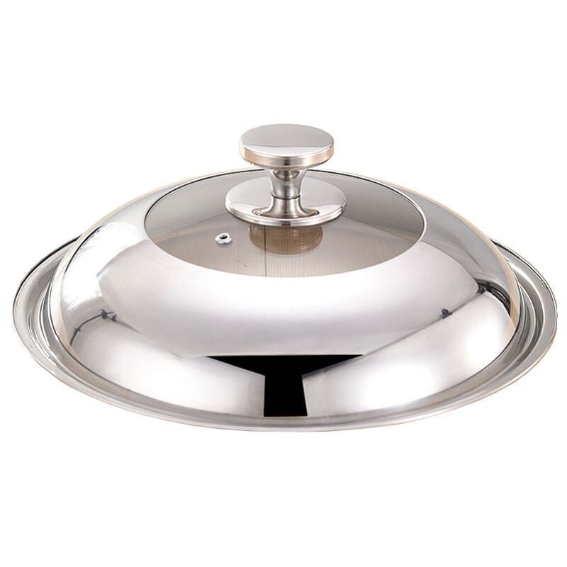 Wholesale Direct 45cm Iron Pot Extra Large Pot Lid 43 Household Tempered Glass Transparent Standable Pot Lid 46cm Wholesale Direct 45cm Iron Pot Extra Large Pot Lid 43 Household Tempered Glass Transparent Standable Pot Lid 46cm