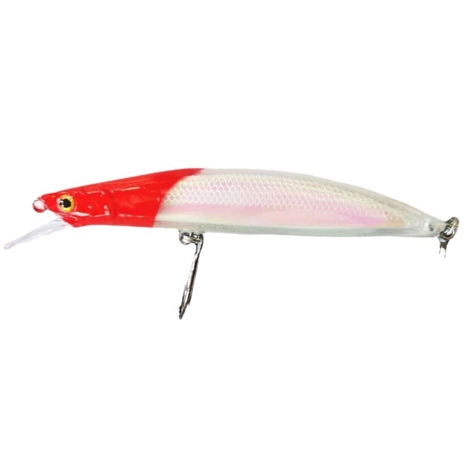 Fake bait Luya bait hard bait cross-border foreign trade far-sea fishing sea bass fishing hard bait luminous Mino 2 5