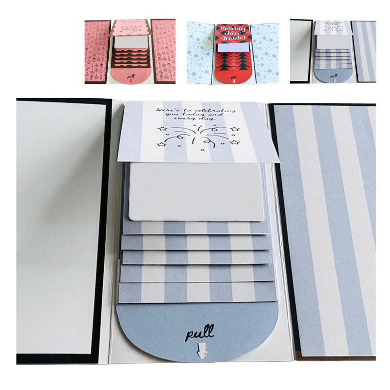 跨境亚马逊创意新款ChristmasGift Card Holder Book圣诞礼品卡册|undefined