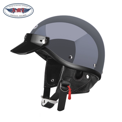 Auto Parts and Accessories: Ha Lei Motorcycle Helmet Retro