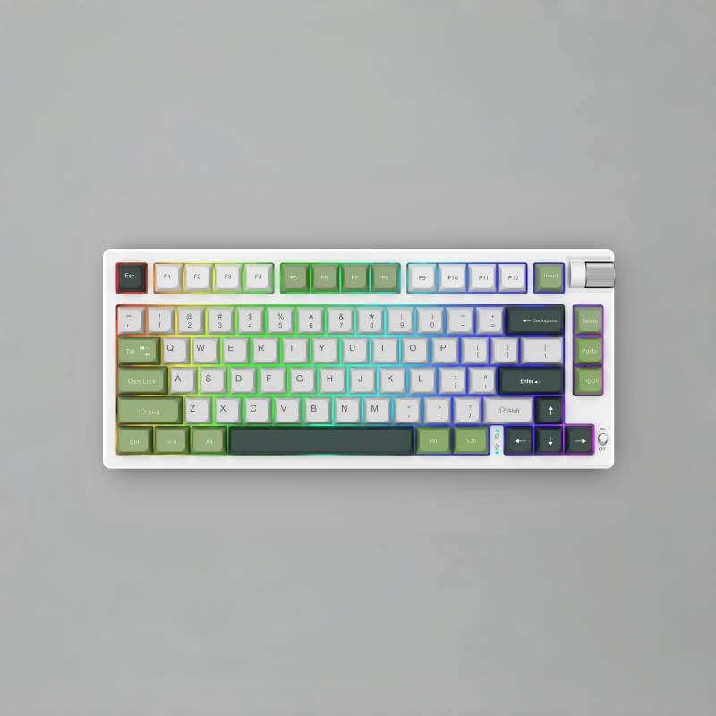 Mechanical handheld gaming keyboard OBALL GK75, 80‑key, Bluetooth, three‑mode compact