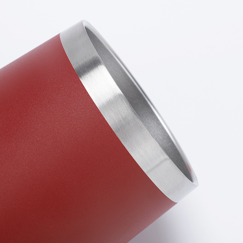 Copa de cáscara de huevo especial transfronteriza 304 copa de vino tinto de acero inoxidable de doble capa vacío Copa en forma de U taza de vacío taza de vientre grande al por mayor