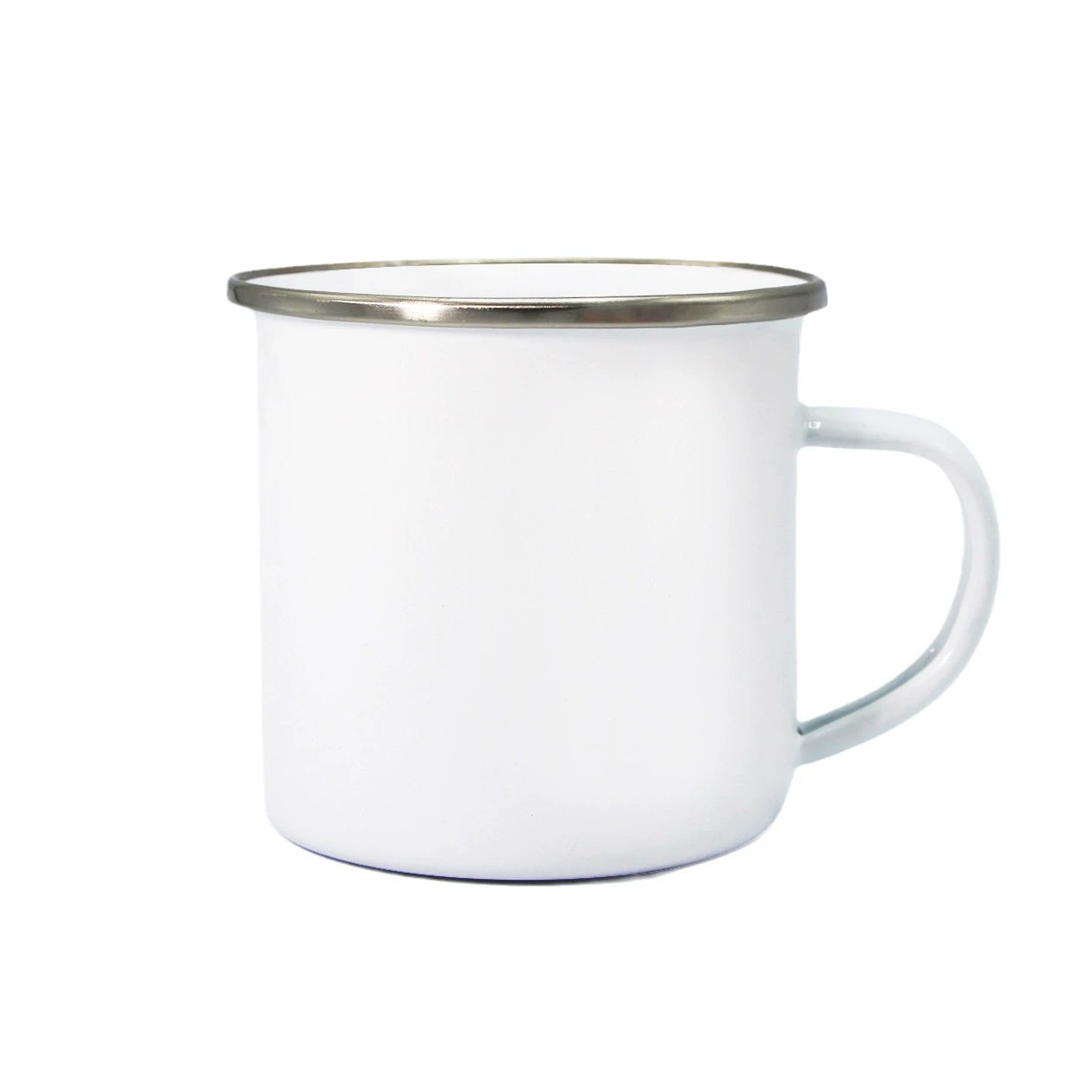 Импортная эмалированная кружка, эмалированная кружка, френский cup Cross-border покрытая чашка белая чашка кружка изображение чашка цвет меняющий чашка ретро эмалированная настройка