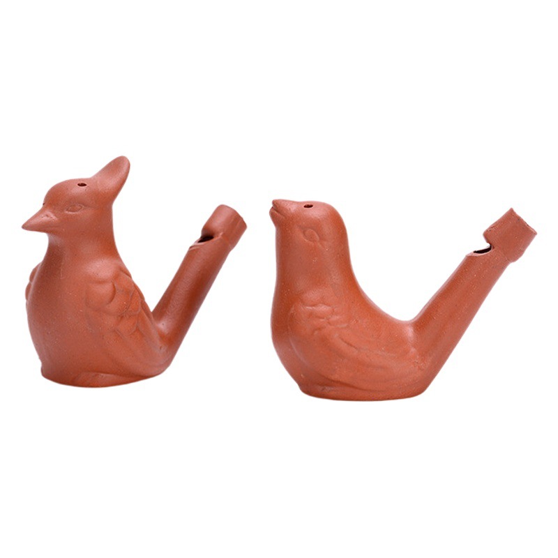 Handmade Mud Called Crafts Simulation Waterbird Whistle Children's Toy Stall Ring Gift Scenic Spot Souvenirs