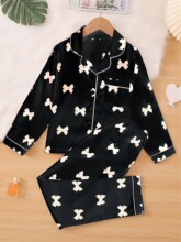 J 65245 Silk Satin Long Sleeve Pajama Set ˿˯����װ