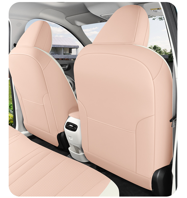 2025 New Model Ora 5 Wear-Resistant Leather Car Seat Cushion Full Surround Custom Car Seat Cover