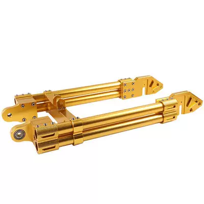 Motorcycle frame rocker arm dual-tube CNC